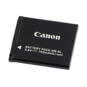 Bateria de Li-Ion Canon NB-8L recargable