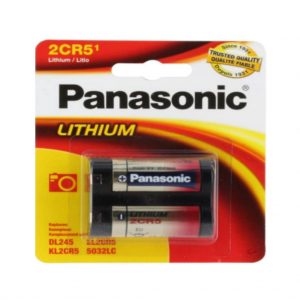 Pila de Li-Ion Panasonic 2CR5 recargable