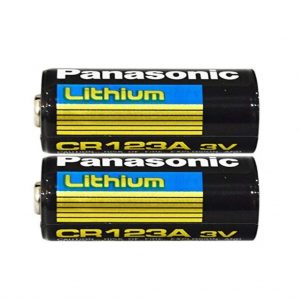 Pila de litio-ion Panasonic CR123A recargable