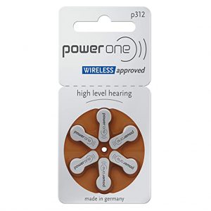Pila de Li-Iom para audifono Power One 312
